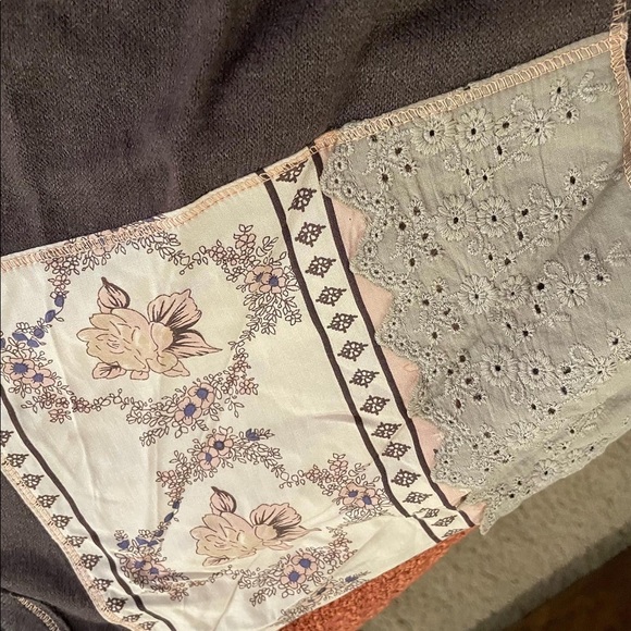 Mixed Media Blouse - Picture 2 of 4